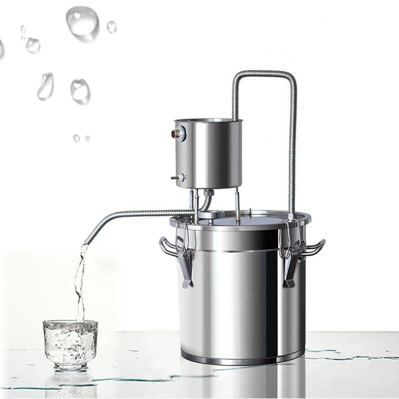 Stainless steel alcohol distiller home brewing machine moonshine distiller hydrolate distilling water wine making equipment
