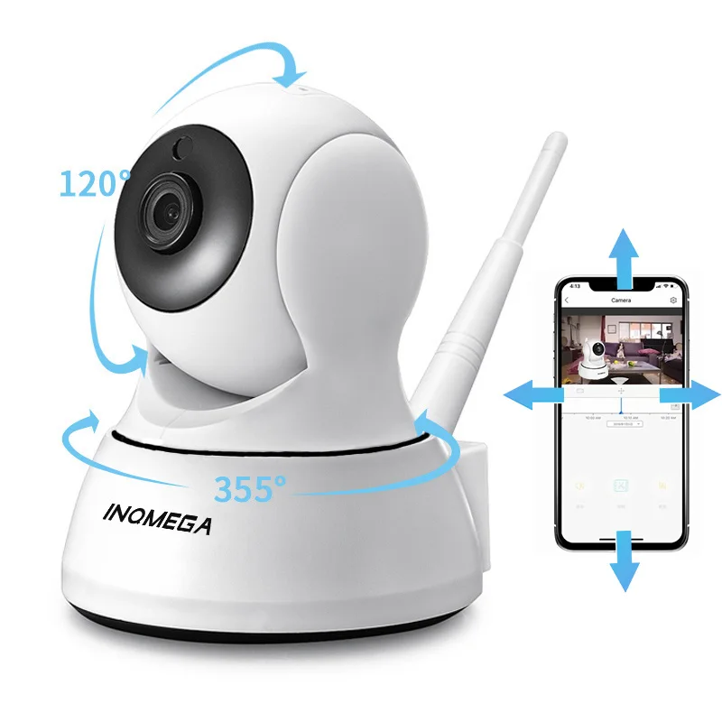 INQMEGA 1080P IP камера беспроводная Wifi домашняя видеонаблюдения сетевая ночного