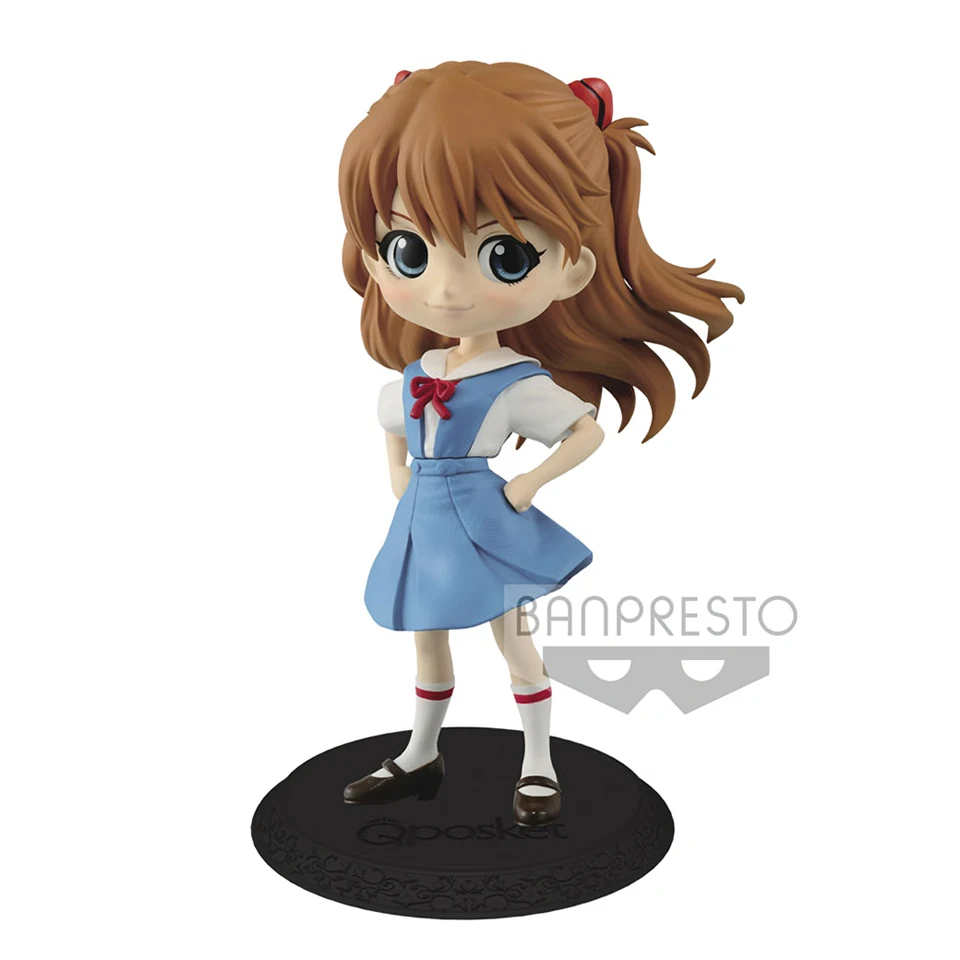 Tronzo Presale BANPRESTO Q POSKET EVA Ikari Shinji Ayanami Rei Asuka Nagisa Kaworu ПВХ фигурка модель куклы игрушки