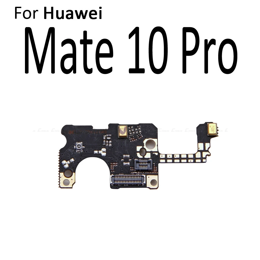 Микрофон модуль коннектор; pcb; плата Flex кабель для HuaWei P20 Pro Коврики 10 20 Pro запасная часть для Запчасти - Цвет: For Mate 10 Pro