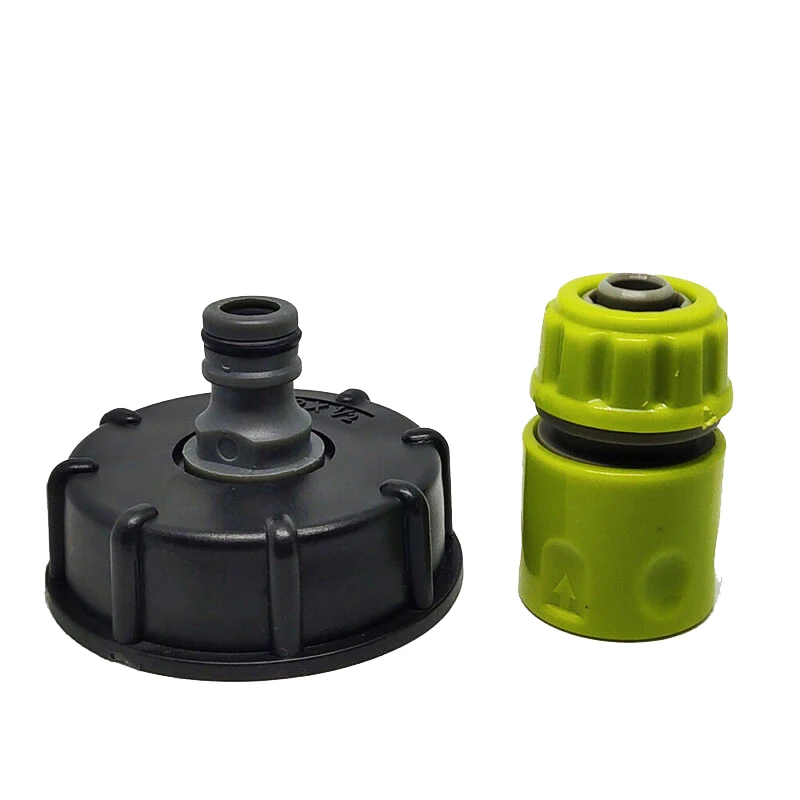 IBC адаптер грубой резьбовой выпускной клапан соединения бака Hoselock фитинг Пластик