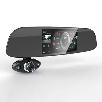 

B33 Car Camera 5" 1080P F Car DVR Touch Rear View Mirror Camera G-sensor Recorder Night Vision Dual Lens Dash Cam