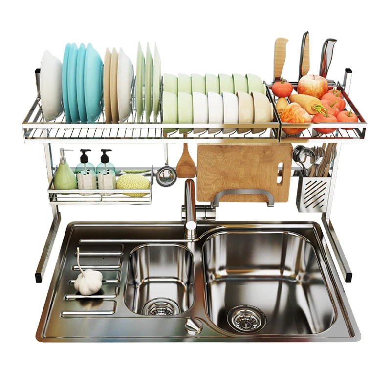 И хранения Cosas De Scolapiatti Cucina Escurreplatos из нержавеющей стали Cozinha Cocina Organizador кухонный шкаф-органайзер для кухни