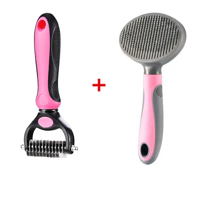 comb and Scattered P Xiaomi Youpin Innovate щетка для удаления волос для кошек расческа для ухода за домашними животными инструменты для выпадения волос триммер Расческа для кошек для собак кошек - Цвет: comb and Scattered P