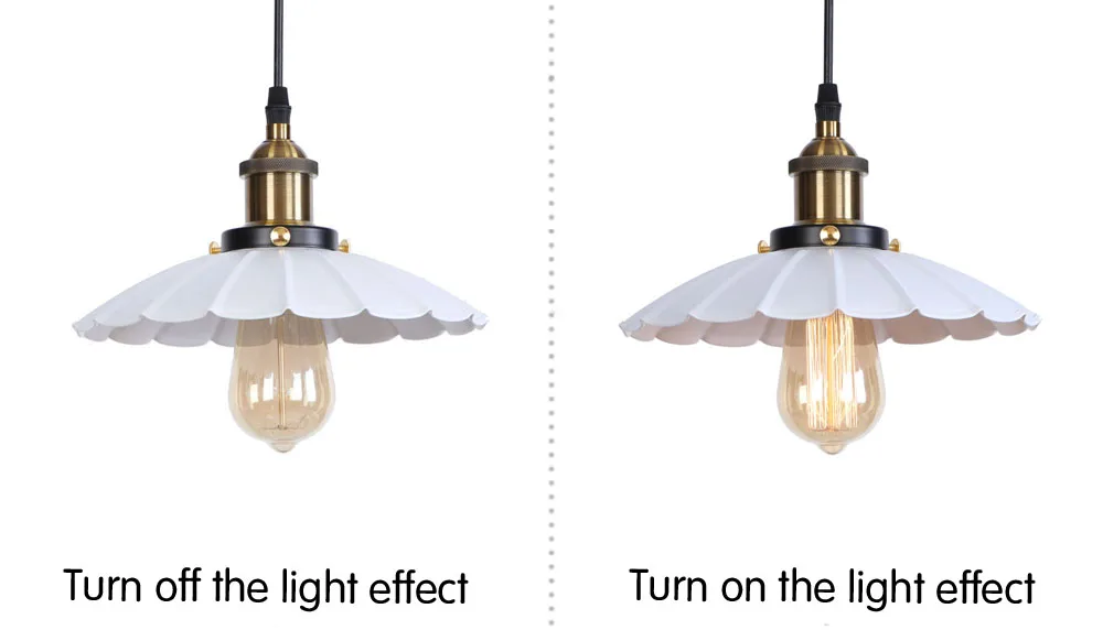 D0009-250原款白罩 钨丝开关灯对比图（英文版）