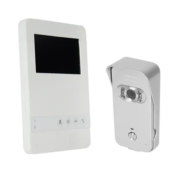 

Home 4.3-inch LCD Screen Monitor Video Door Viewer Door Bell Video Intercom Monitor Kit IR Night Vision Camera Door Bell