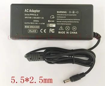 

10pcs 19V 4.74A AC Power Supply Notebook Adapter Charger ASUS Laptop A46C X43B A8J K52 U1 U3 S5 W3 W7 Z3 Toshiba/HP DC 5.5*2.5mm