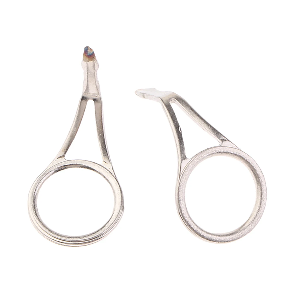 10pcs Fishing Rod Tip Top Single Leg Telescopic Sea Fishing Rods Repair Kit Pole Guides Ring Line Protector Fishing Accessories 10pcs Fishing Rod Tip Top Single Leg Telescopic Sea Fishing Rods Repair Kit Pole Guides Ring Line Protector Fishing Accessories