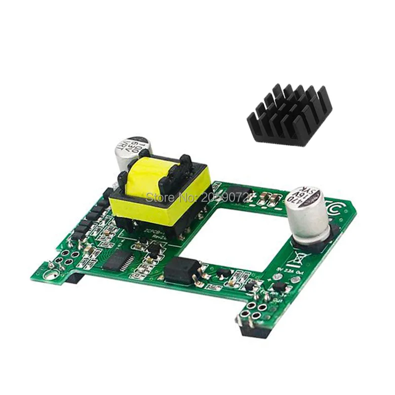 

Плата питания Raspberry Pi 3B +/4B POE HAT(C), с радиатором