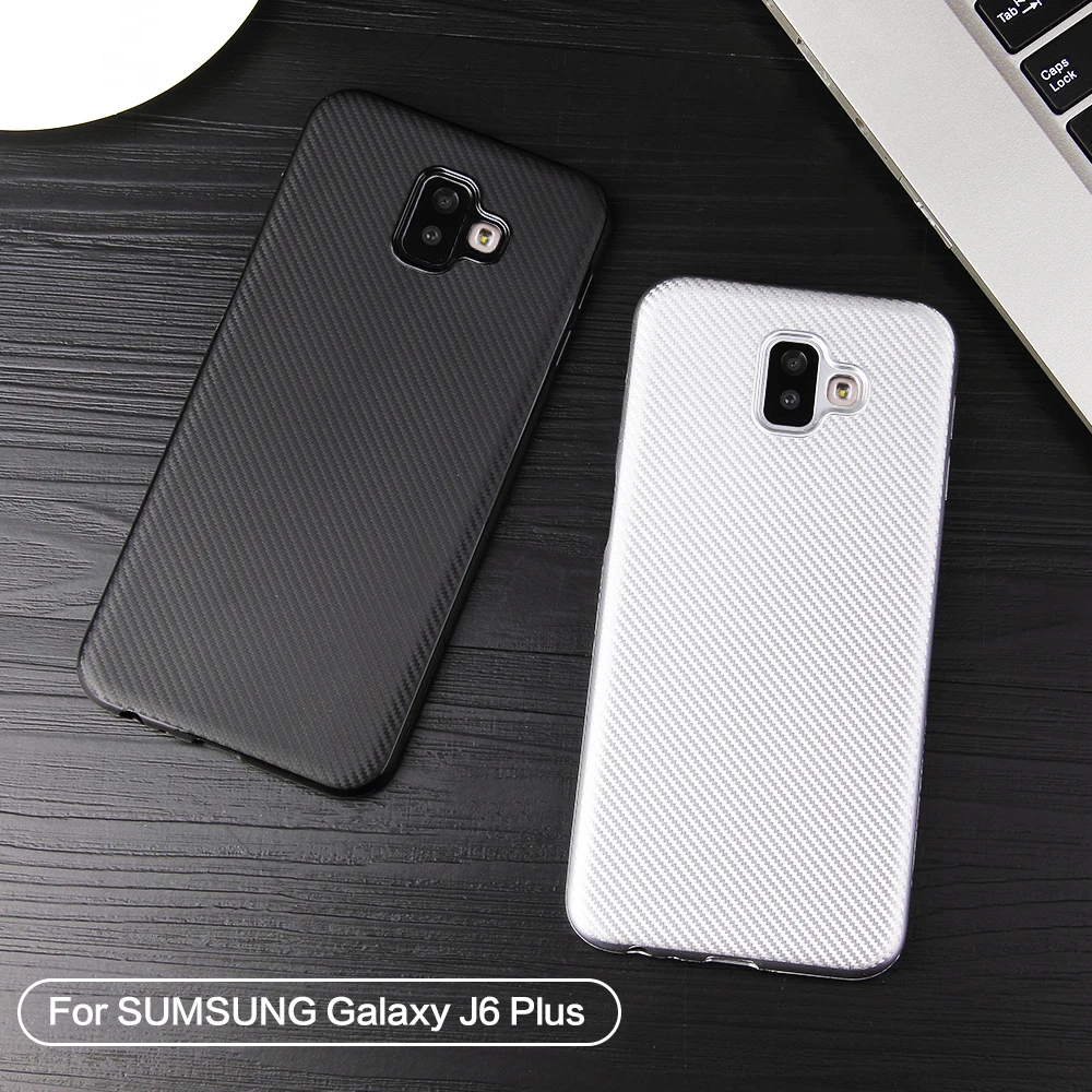 Чехол для телефона из углеродного волокна Samsung Galaxy Note 8 9 10 A6 S8 S9 S10 S10E A2 A7 A9 J4 J6 J8 5G Core