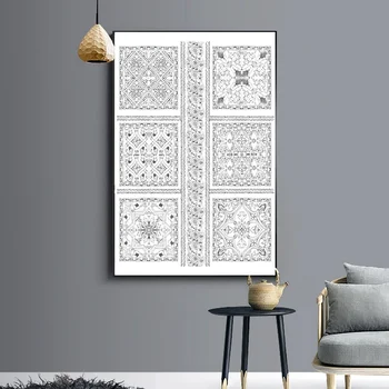 

Vatican Loggias Canvas Poster Art Print Wall Pictures for Living Room No Frame