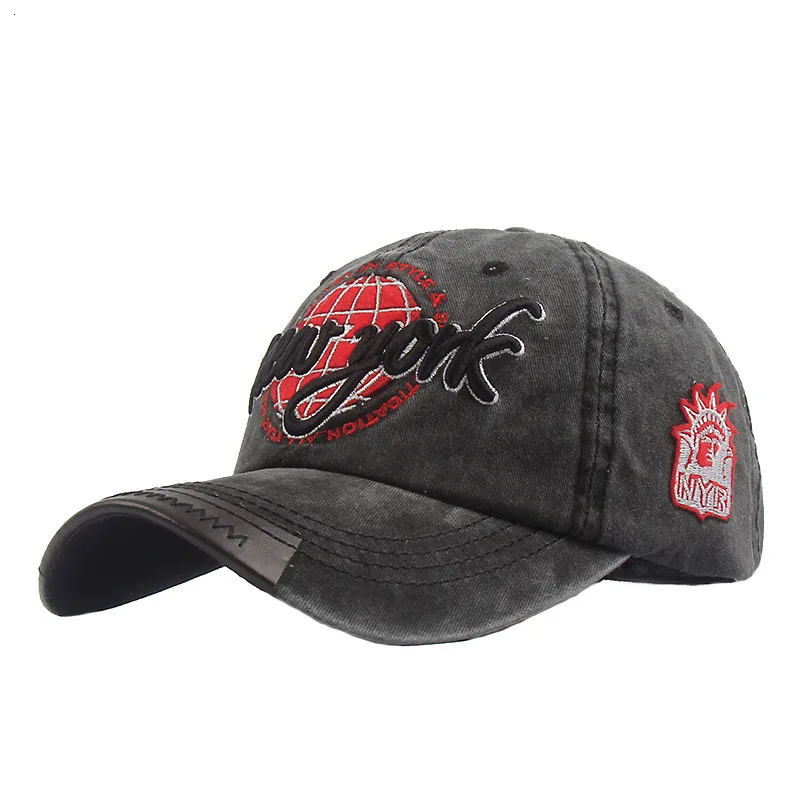 Уличные высококачественные бейсболки женские мужские хлопковые вышитые Летние регулируемые шапки