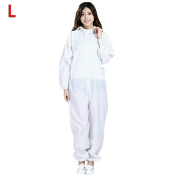 

Protective Suit Protection Gown Reusable Coverall Safety Clothing Anti-Static Protective Overall Suit Jumpsuit Brand New