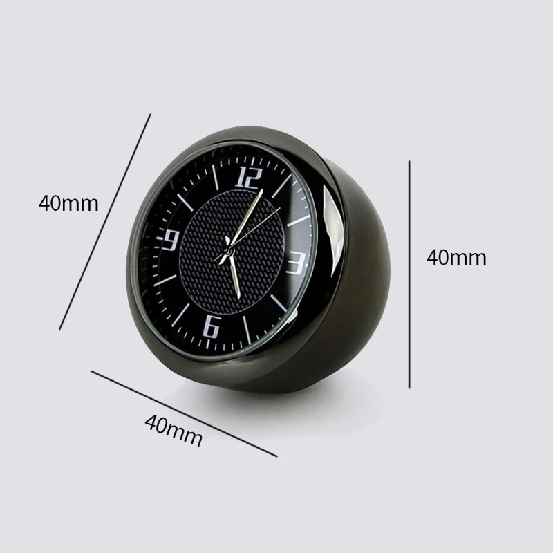 New For BMW Audi Volkswagen Mercedes Honda Ford Toyota Peugeot Nissan Car Clock Luminous Table Refit Interior Quartz Watches