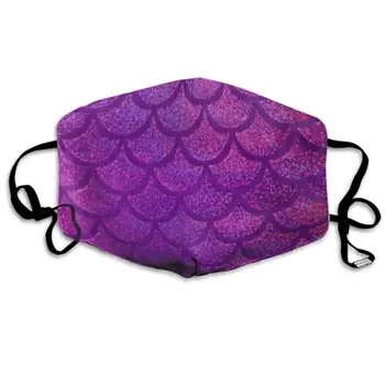 

AGRBLUEN Unisex Breathable Mouth Mask Adjustable Anti Dust Half Face Mask Reusable Washable Mouth Cover Fashion Novelty Purple