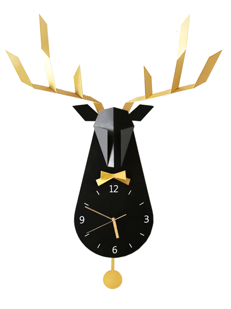 

Nordic Minimalist Wall Clock Luxury Creative Living Room Fashion Art Clock Modern Home Decoration Wall Watch DD70WC