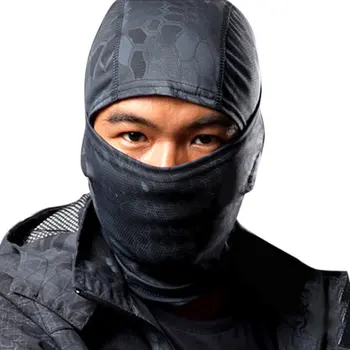 

Tactical Party Masks Python Pattern Full Face Cover Protector Headgear Battle Cycling MTB Road Bike Party Sport Riding Rice Mask