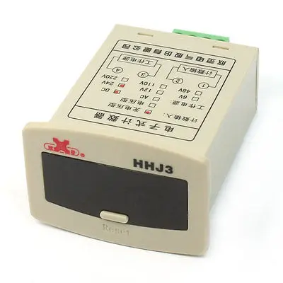 

Panel Mounting DC 24V 1-999999 Range Electronic Counter Relay JDM11-6H