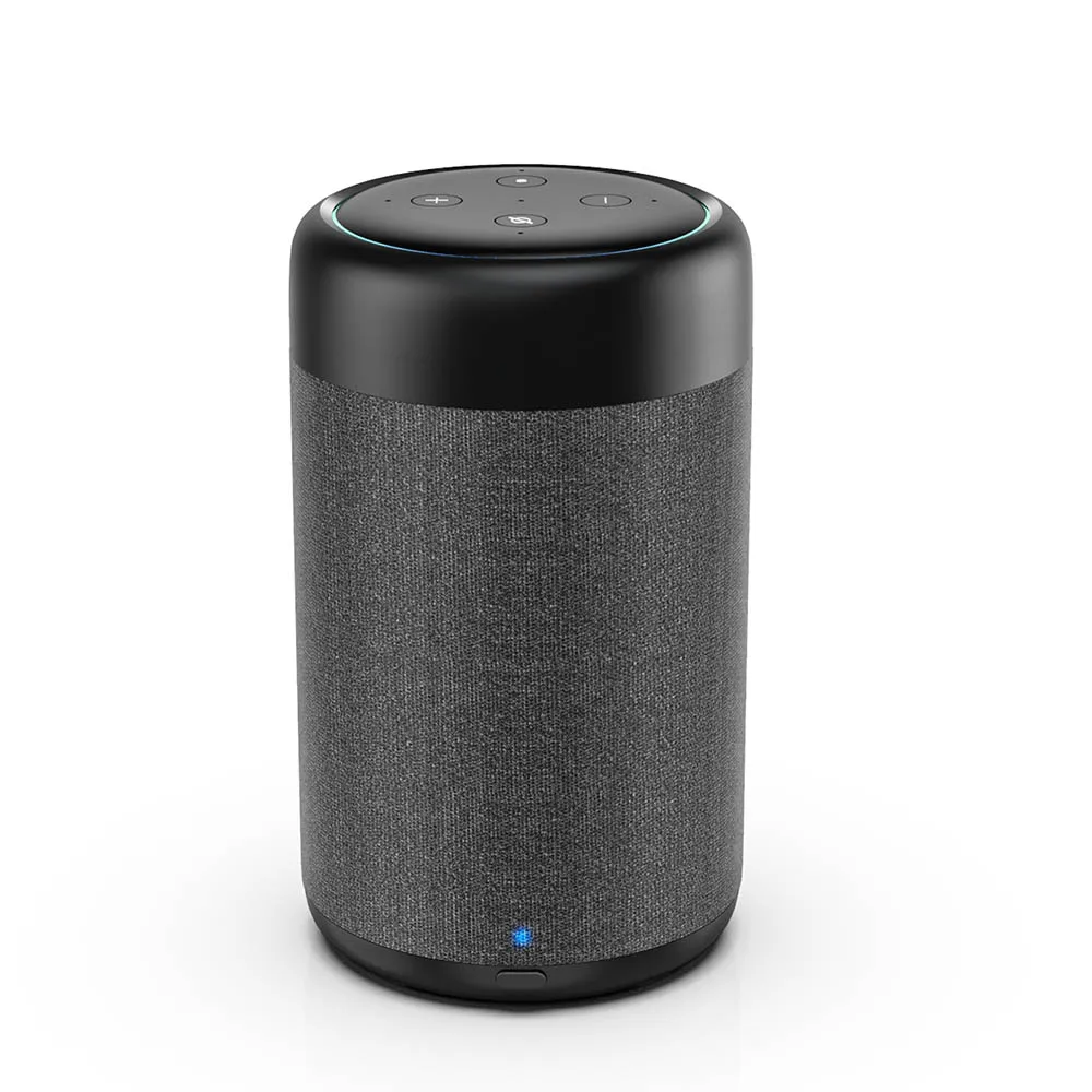 GGMM портативная док-Колонка для Echo Dot 3nd Alexa 15 Вт Мощный звук 37 часов воспроизведения 5200 мАч Колонка(Echo Dot не входит в комплект - Цвет: Black