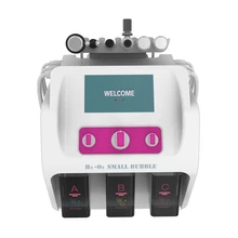 H2o2 гидро gen кислородный небольшой пузырьковый гидралицевой аппарат для лица Гидра пилинг лифтинг для лица Глубокая Очистка Уход микродермабразия