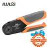 Обжимные клещи IWISS для авиационных контактов, 0,03-мм м², 32-20AWG W1, штыри и гнезда для авиационной вилки, обжимные клещи для холодной обжимки ► Фото 1/6