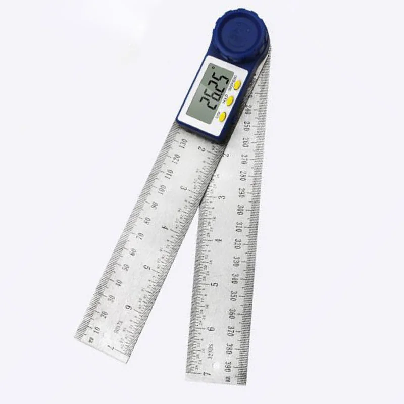  Digital Portable Angle Finder Scriber Measuring Ruler Protractor Template Gauge