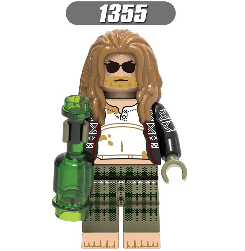 1355 20pcs No Box 20 шт. Супер Герои Питер Паркер арбалон Quicksilver Kingpin Tony Stark фигурки строительные блоки кирпичи для детей подарок игрушки X0270 - Цвет: 1355 20pcs No Box