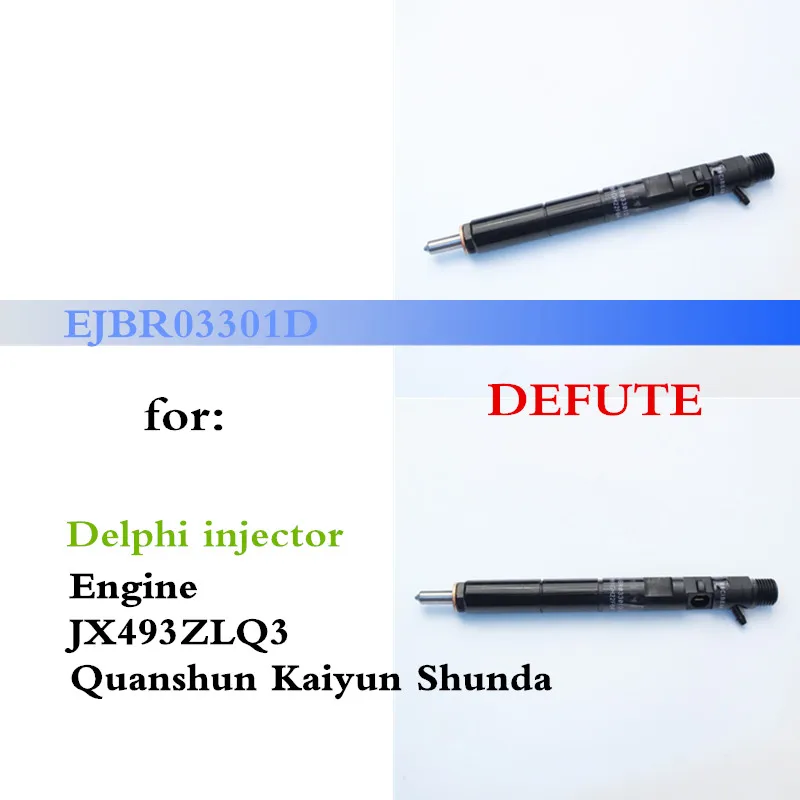 Новый Дизельный инжектор EJBR03301D в сборе подходит для двигателя Jiangling JX493ZLQ3 лучшего