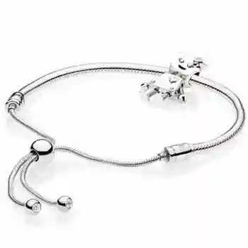 

100% 925 new sterling silver brand 1:1 passion robot bracelet charm set free shipping