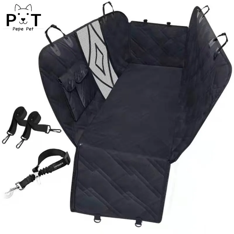 Pet seat cover Чехол для автомобильного сиденья, автомобильный коврик для собаки, водонепроницаемый, для домашних животных, для переноски собак, для автомобилей, заднего сиденья, коврик для гамака, подушка, протектор, Оксфорд, чехол для сиденья для собак - Цвет: Pet seat cover