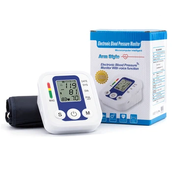 

Health Care Automatic Digital Upper Arm Blood Pressure Monitor Heart Beat Rate Pulse Meter Tonometer Sphygmomanometer Pulsometer