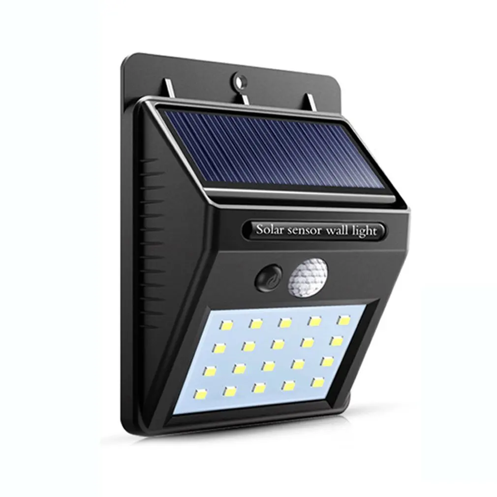 Details about  / LED flashlight outdoor sensor wall waterproof solar garden street light sensor a