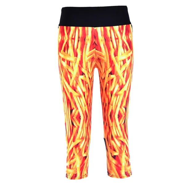 Модные милые женские леггинсы для фитнеса, спортивные штаны, топ без рукавов с высокой талией, тренировочные леггинсы XXXL
