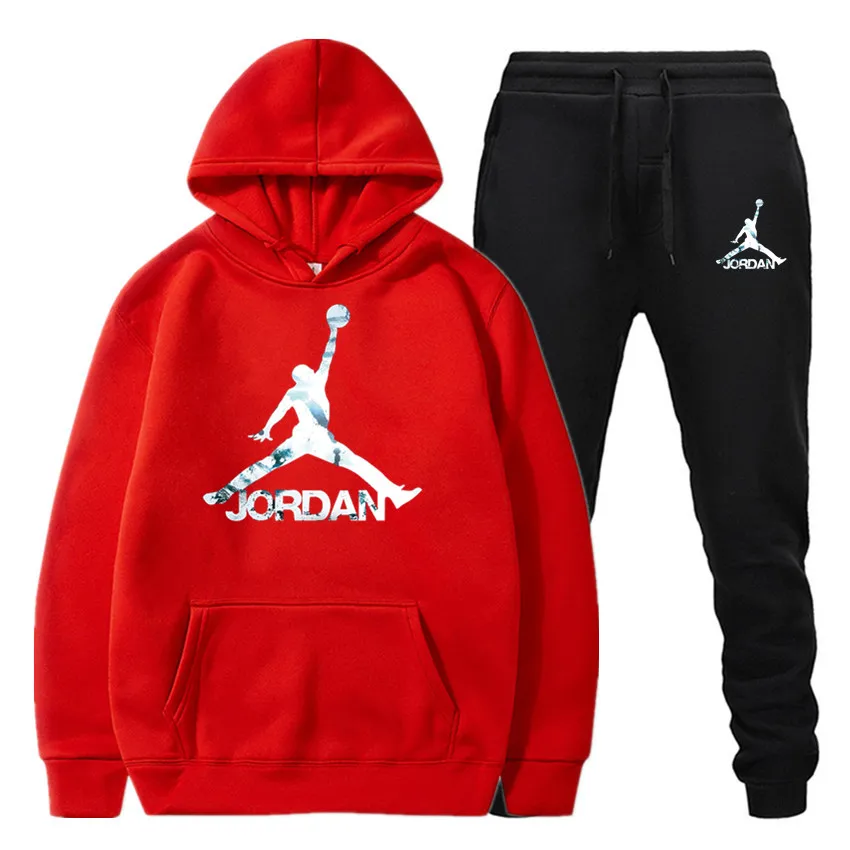 Новая мужская толстовка с капюшоном Теплый спортивный костюм Jordan 23 спортивная мужская толстовка с капюшоном