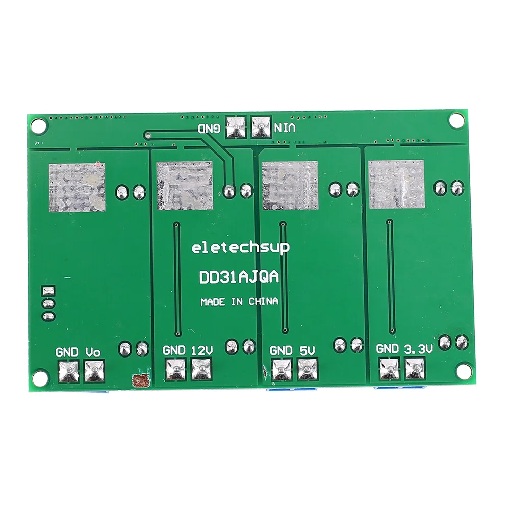 DC-DC Шаг вниз Питание понижающий Напряжение конвертер 4CH 3,3 V 5V 12V Регулируемый Выход
