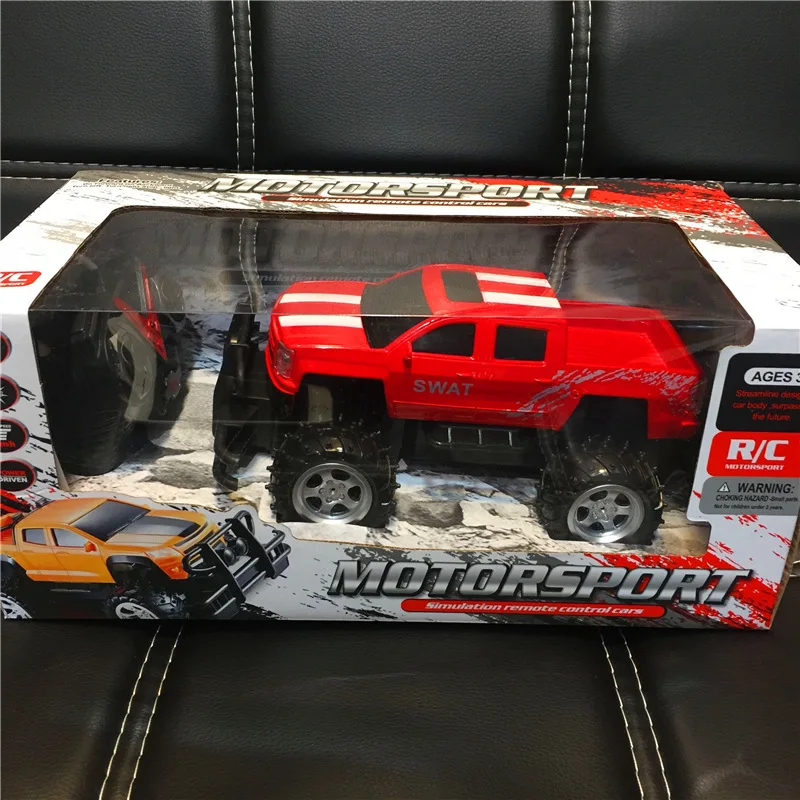 1: 18 Моделирование Электрический RC автомобиль Рок Гусеничный пульт дистанционного управления игрушки автомобили на радиоуправлении led 4x4 привод внедорожные Игрушки для мальчиков
