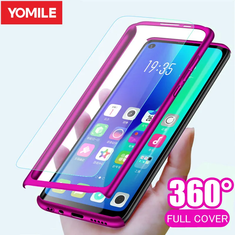 Full Coverage Phone Case For Huawei Mate 10 20 20X Y6 2019 Y7 Y5 30 Pro V8 V10 V20 Nova 3 3i 4 Free 5 5i Tempered Glass Cover |