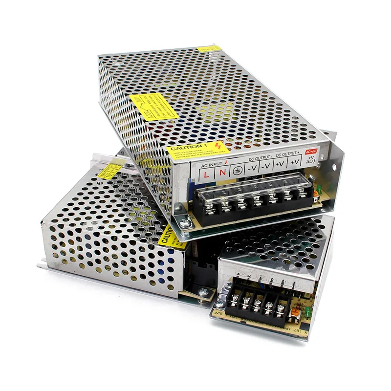 12V 24V 48V Universal Power Supply 1A 2A 3A 5A 6A 7.5A 8A 10A 12A 15A 20A 30A 33A 40A 50A Transformers 220V to 12V Power Supply 1