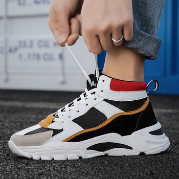 

Chiang Men Cushioning Anti-Skid Basketball-Shoes Breathble Large-Size Winter Sneakers For Gym And Street Sprots