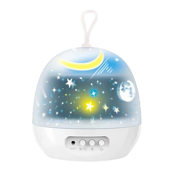 

LED Starry Light Rechargeable Baby Night Light Home Bedroom Decor Lighting