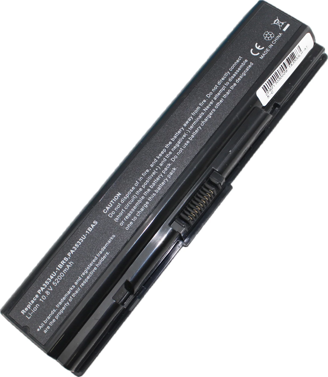 Аккумулятор для ноутбука 5200 мАч Toshiba pa3534 pa3534u PA3534U 1BAS 1BRS Satellite L200 L500 A300 A500 L550