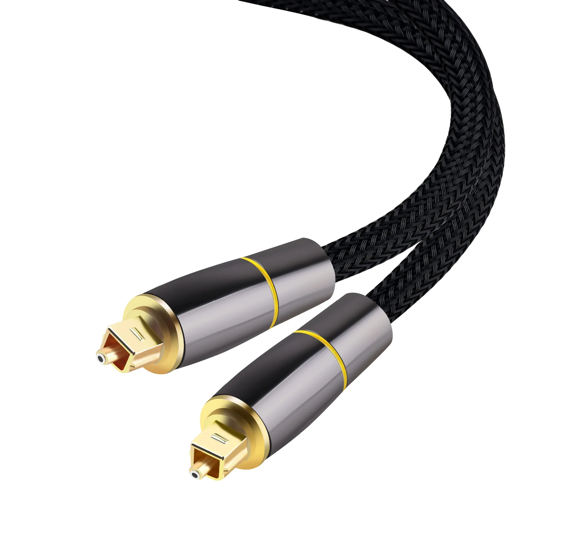 

3/10/16ft TosLink Fiber Optics Digital Audio Optical Cable SPDIF Cord OD5.0 Wire Compatible ADAT, Dolby Digital,Pro Audio Cards