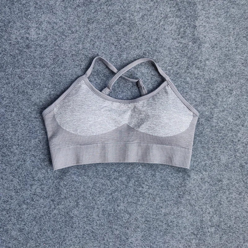 Women's Medium Support Seamless Sports Bra Manufacturer