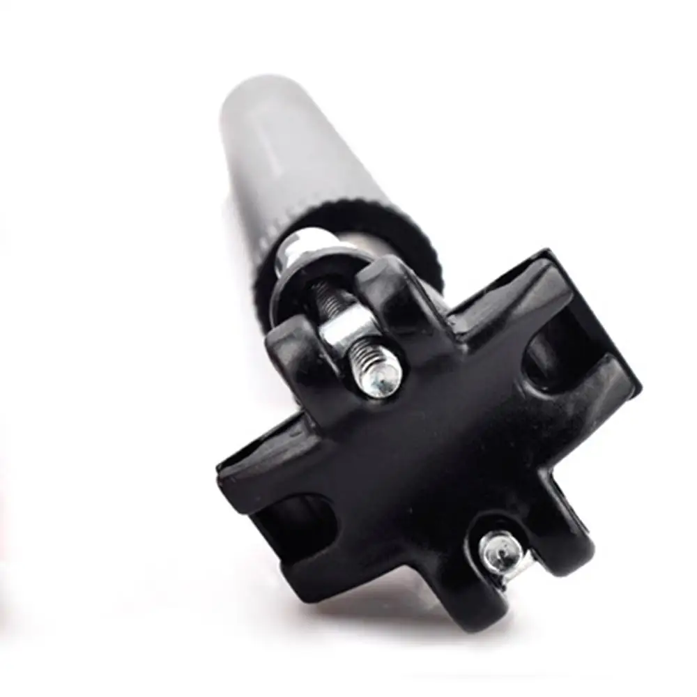 350 мм алюминиевый сплав Велосипедное Сиденье пост черный Регулируемый