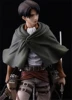 Anime Attack On Titan Levi Rivaille Levi Ackerman Eren Jaeger Mikasa Ackerman PVC Action Figure Collectible Model Kids Toys Doll ► Photo 3/6