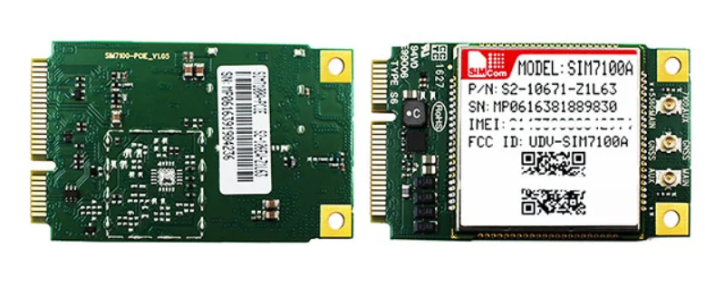 SIMCOM SIM7100A MINI PCIE LTE Cat-3