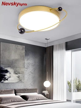 

Nordic ceiling lights kids bedroom led ceiling lighting kindergarten round ceiling lamp living room led fixture gold shade lamps