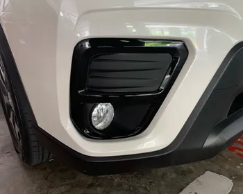 

For Subaru Forester SK 2018 2019 2020 ABS Black Front Fog Light Cover Trim Car Styling Auto Exterior Decoration Accessories