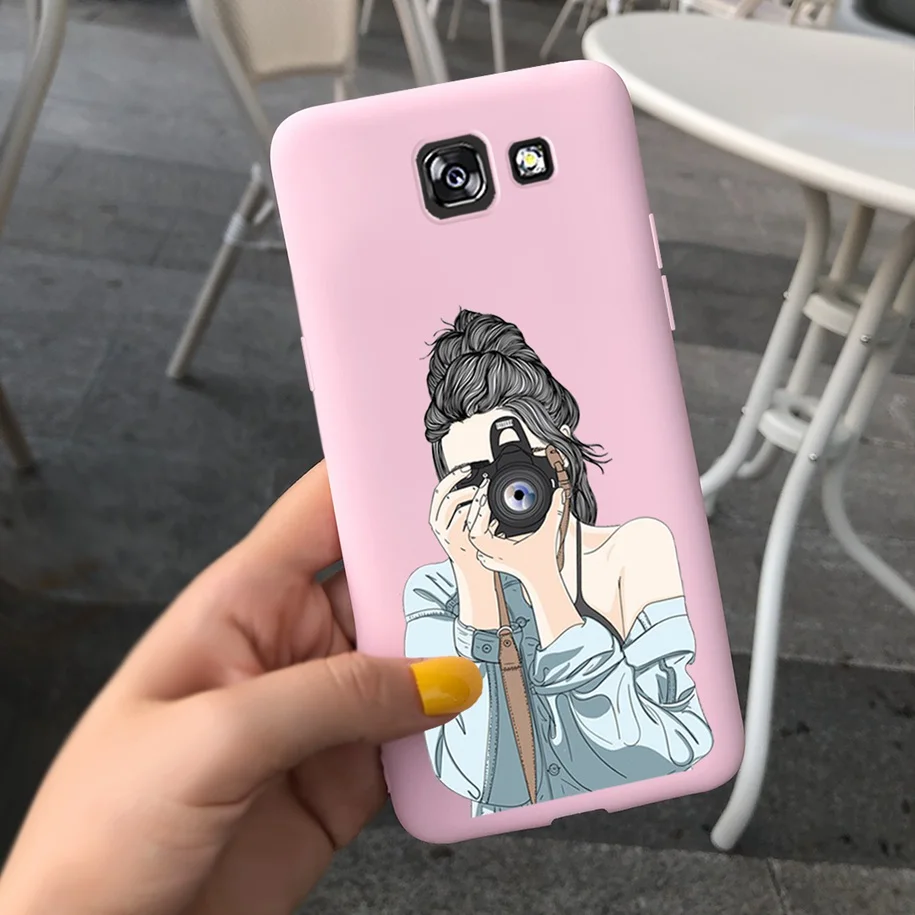 iphone pouch For Samsung J4 Plus Case For Samsung J4 2018 Cover Matte TPU Daisy Phone Case For Samsung Galaxy J4 Plus J4+ J4 2018 Soft Fundas cell phone dry bag