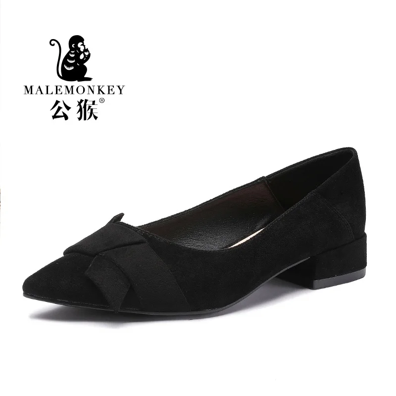 

Women Ladies Pointed Toe Elegant High Heels Pumps Block Heel Woman Autumn Spring Work & Career Footwear Party Shoes Slip-On